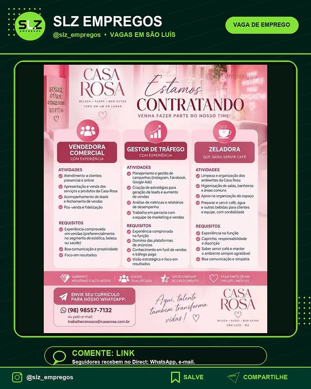 Vaga de Emprego