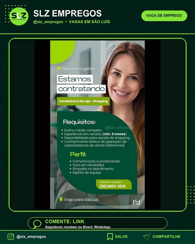 Vendedor A Vendedor A Deloja Shopping de Deloja Loja Shopping