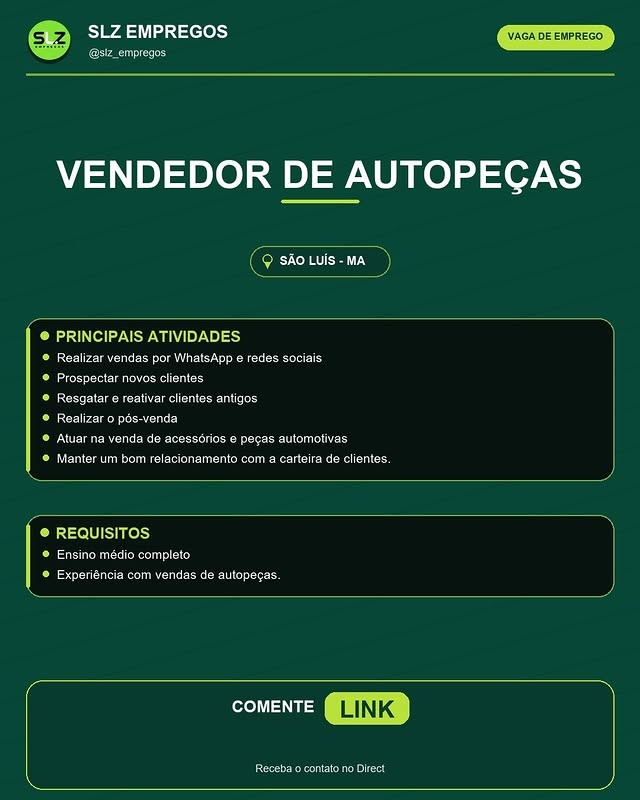 Vendedor de Autopeças