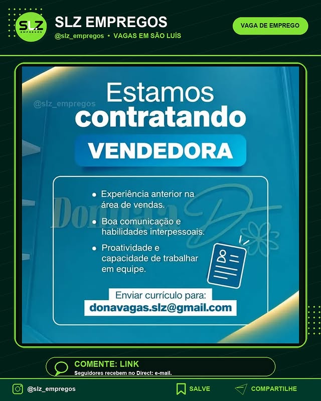 Vendedora Experiencia Anterior Na do Boa Comunicacao